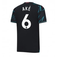 Manchester City Nathan Ake #6 Tredjetrøje 2023-24 Kortærmet